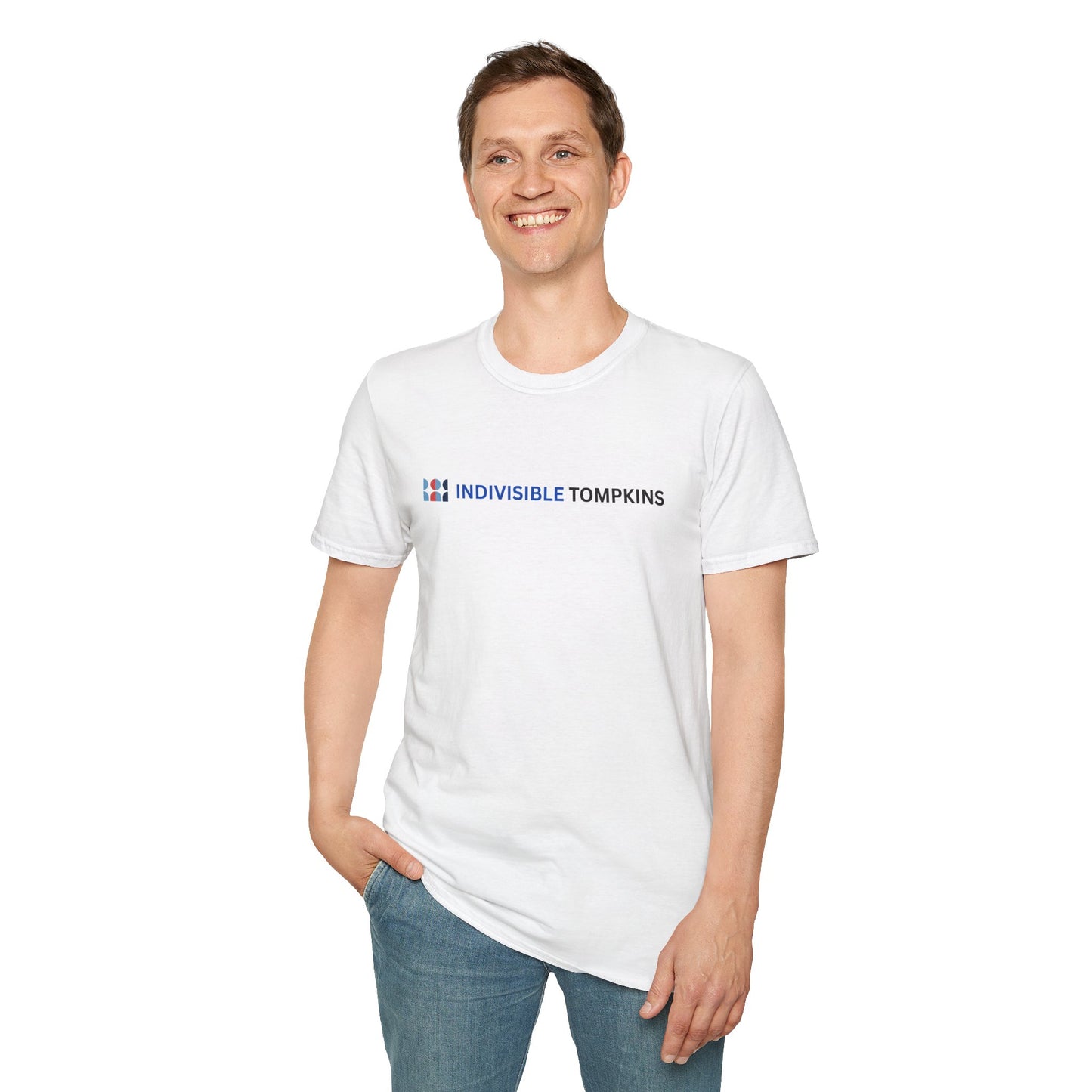 Indivisible Tompkins Unisex Softstyle T-Shirt - Comfortable & Stylish Civic Engagement Apparel