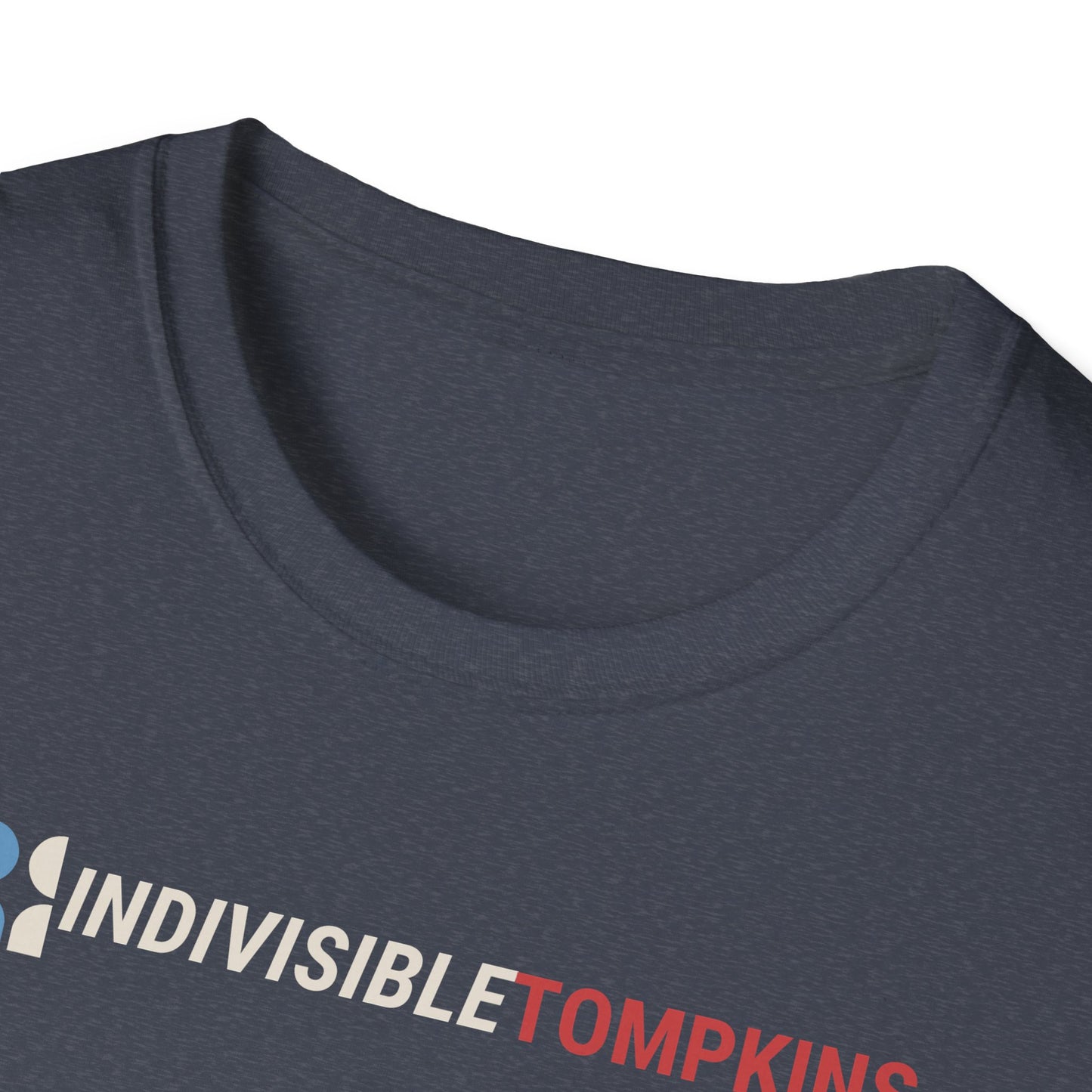 Indivisible Tompkins Unisex Softstyle T-Shirt - Proclaim Unity & Community Pride