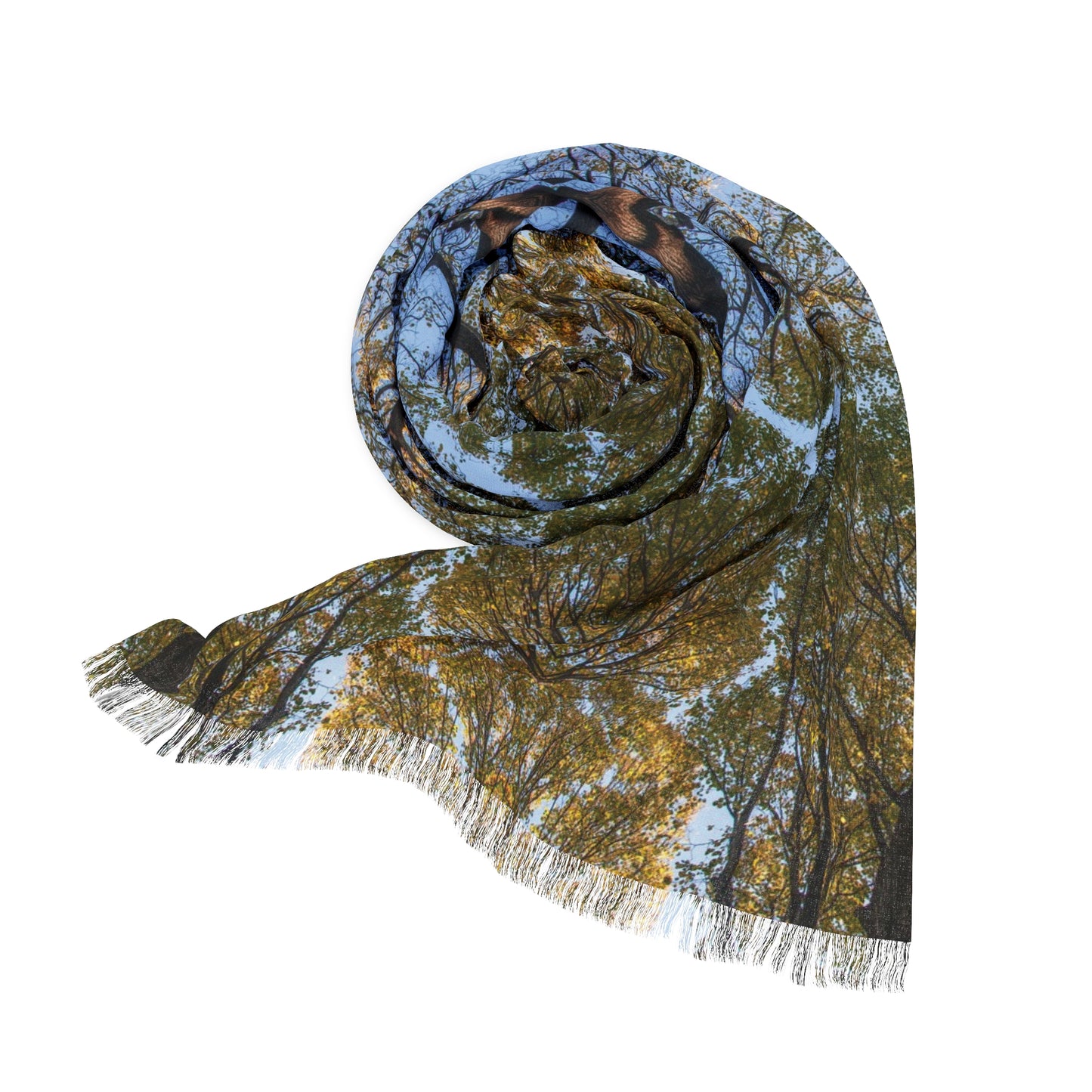 Light Scarf: Autumn Mandala