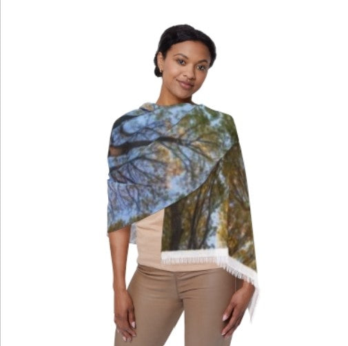 Light Scarf: Autumn Mandala