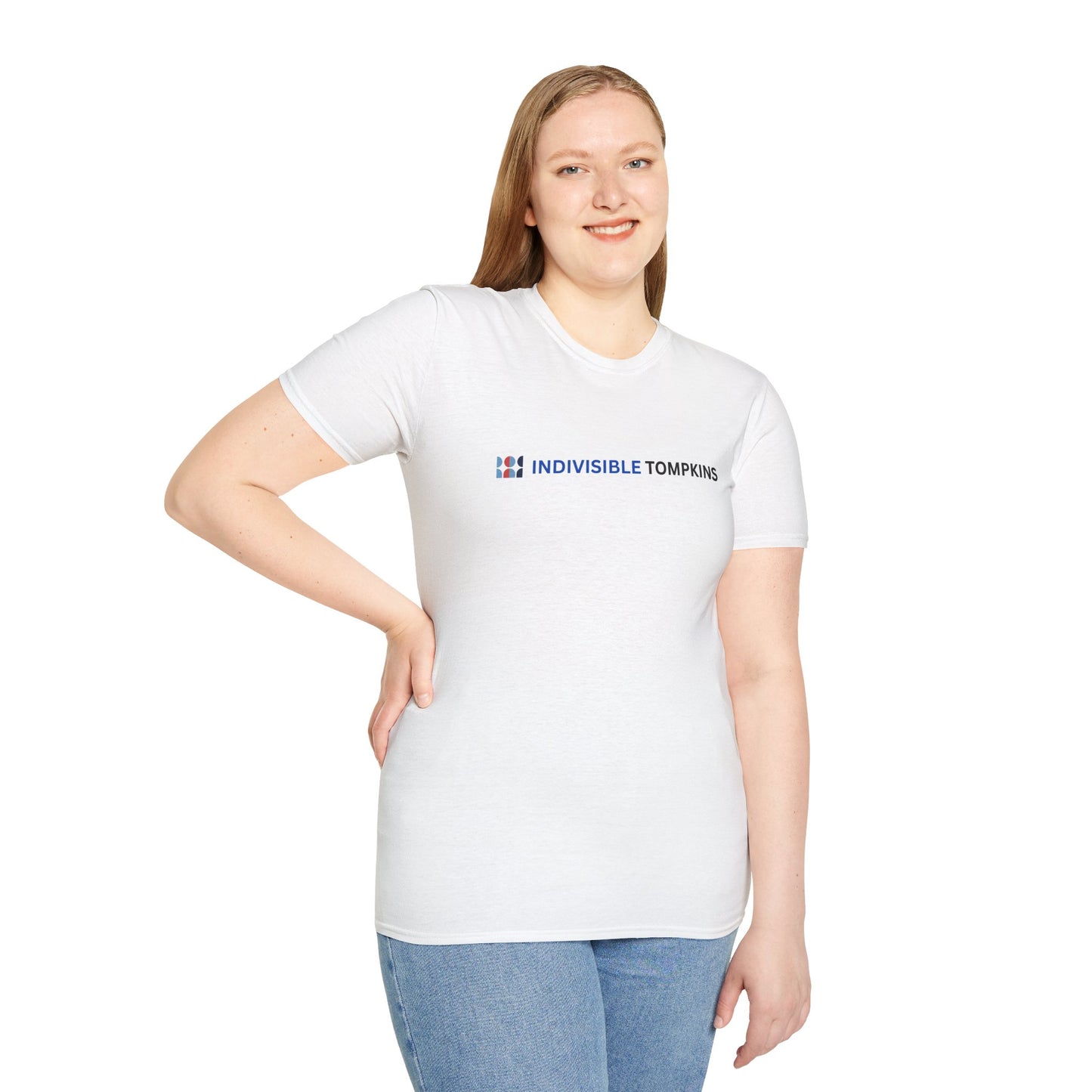Indivisible Tompkins Unisex Softstyle T-Shirt - Comfortable & Stylish Civic Engagement Apparel